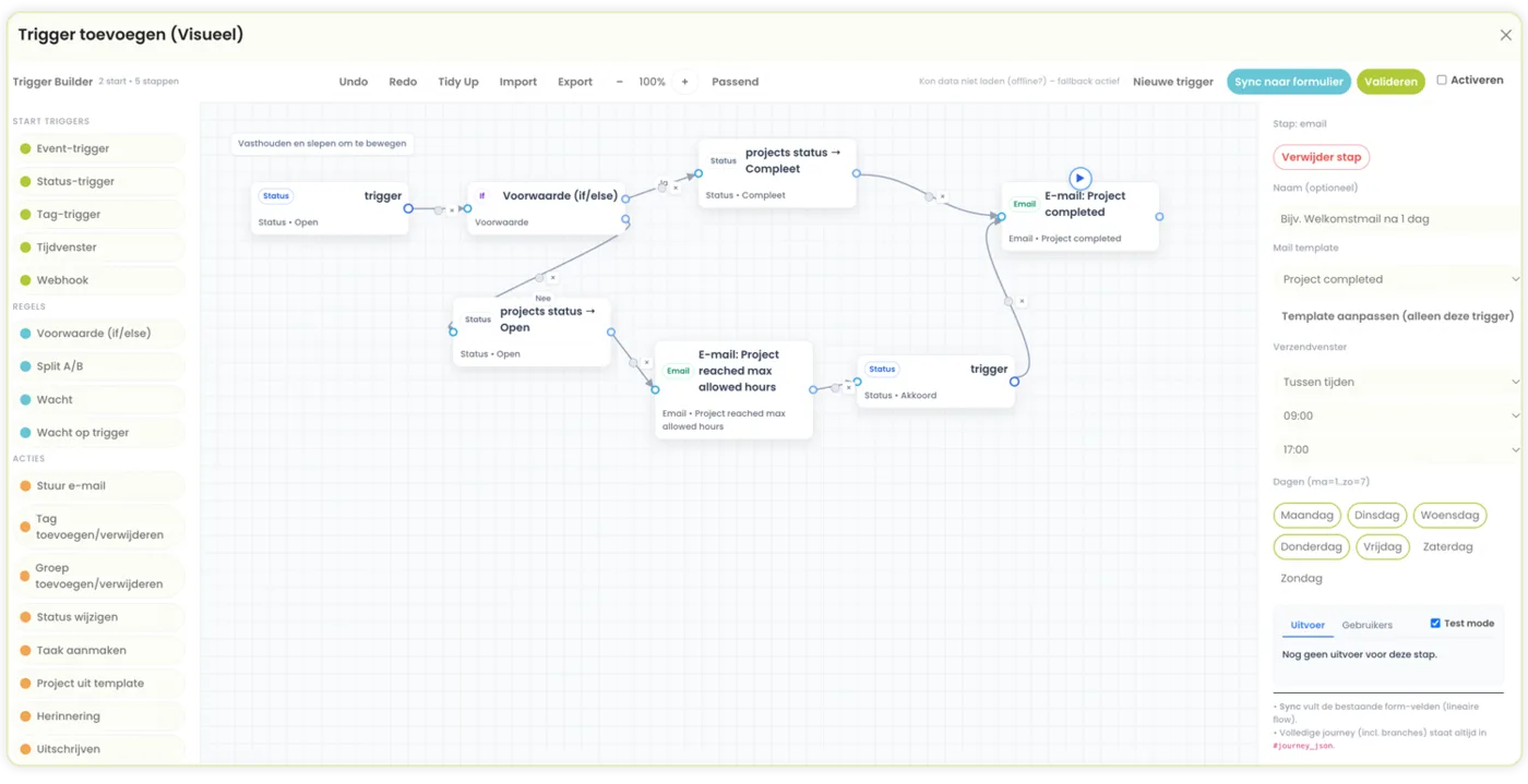 SolvCRM+ bedrijfsplatform voor workflows
